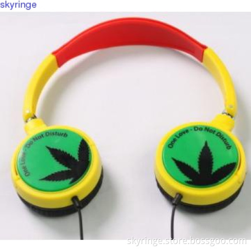 Colorful headphones, fashion headset for PC